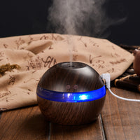 AquaMist - Wood Grain Ultrasonic Humidifier